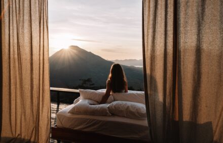 Kabin di Pemandangan Gunung Api Kintamani – Surya Cabin